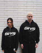 (02) ZIP-UP HOODIE BLACK