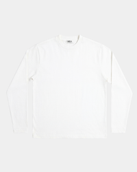ESSENTIALS LONG SLEEVE ECRU WHITE