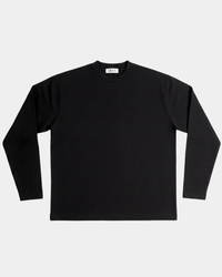 ESSENTIALS LONG SLEEVE BLACK