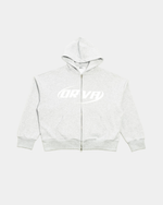 (02) ZIP-UP HOODIE GREY