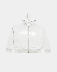 (02) ZIP-UP HOODIE GREY