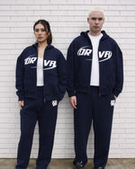 (02) ZIP-UP HOODIE BLUE