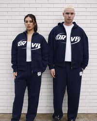 (02) ZIP-UP HOODIE BLUE